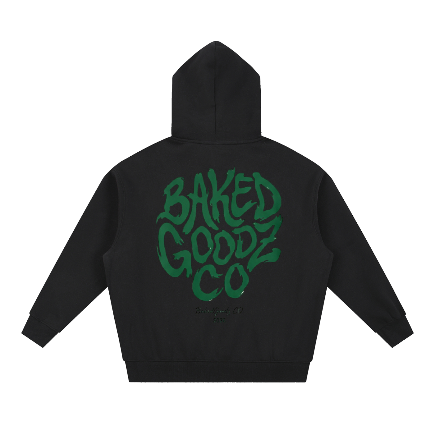 Essential Oversized Boxy BAKEDGOODZ CO. Hoodie Limited Edition
