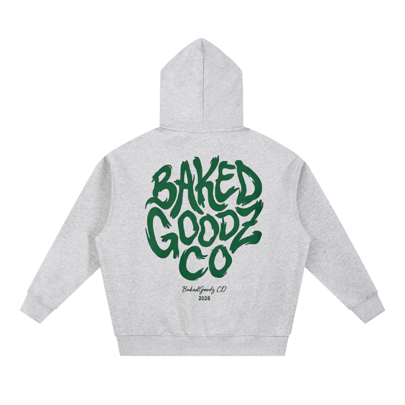 Essential Oversized Boxy BAKEDGOODZ CO. Hoodie Limited Edition