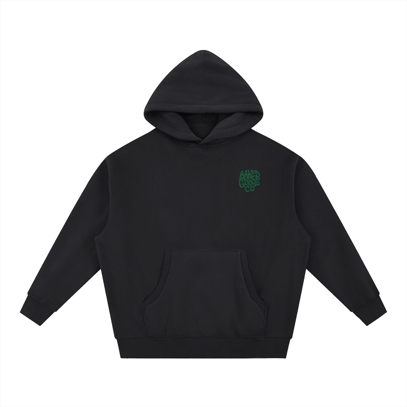 Essential Oversized Boxy BAKEDGOODZ CO. Hoodie Limited Edition