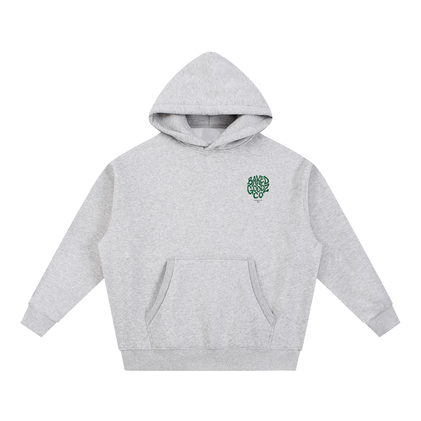 Essential Oversized Boxy BAKEDGOODZ CO. Hoodie Limited Edition